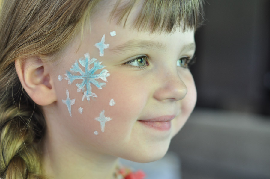 Add a creative activity like face painting to your kid's birthday party to