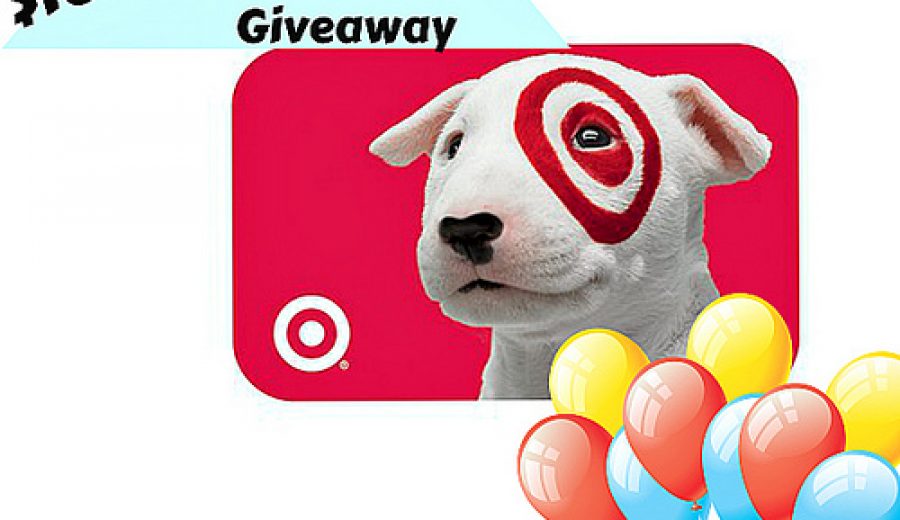 It’s a great day for a giveaway! $160 Gift Card to Target up for grabs!