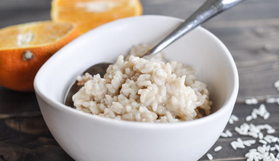 Coconut Milk Rice Pudding