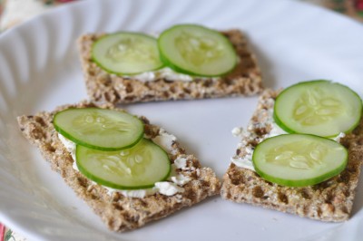 Party Food: How to Dress up your Crispbreads - Suburble